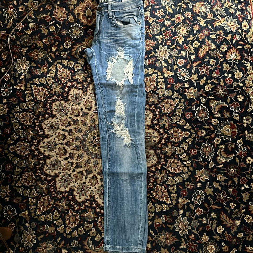 Machine Destroyed Jeans - Picture 5 of 6